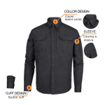 Summer Breathable Outdoor Long Sleeve Rip-Stop Shirt