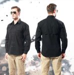 Summer Breathable Outdoor Long Sleeve Rip-Stop Shirt