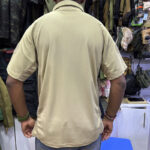 Brown Breathable Tactical Short Sleeve Tshirt