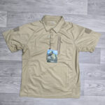 Brown Breathable Tactical Short Sleeve Tshirt