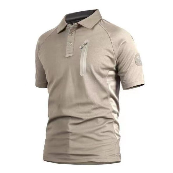 Pave Hawk Polo Breathable Short Sleeve Chest Pocket T Shirt