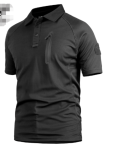 Pave Hawk Polo Breathable Short Sleeve Chest Pocket T Shirt