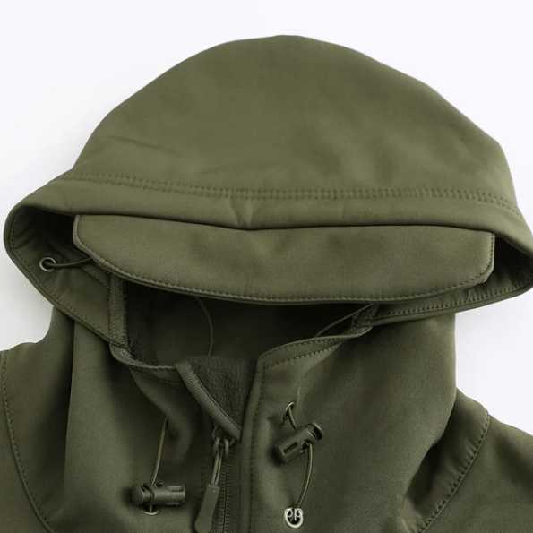 Tactical Soft Shell Waterproof Jacket Green