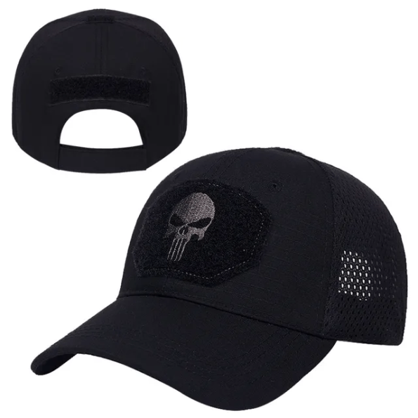 New Mesh Punisher Baseball Cap