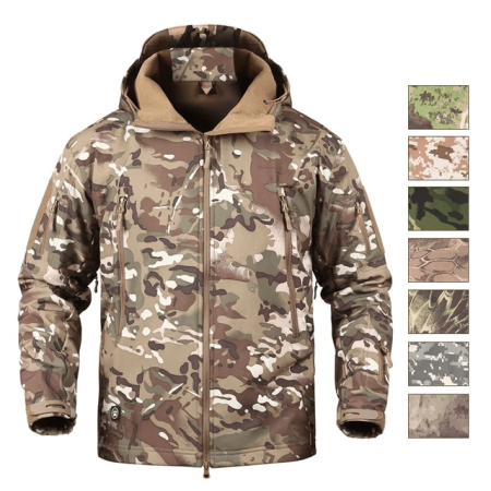 Tactical Soft Shell Waterproof Jacket CP