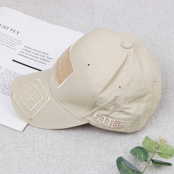 Fashion Summer Baseball Cap Tactical 5.11 Cap - Khaki