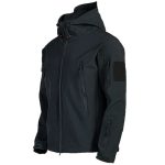 Tactical Soft Shell Waterproof Jacket Black