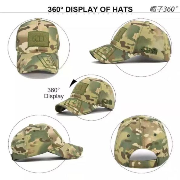 Fashion Summer Baseball Cap Tactical 5.11 Cap