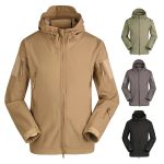 Tactical Soft Shell Waterproof Jacket Brown