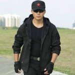 Tactical Soft Shell Waterproof Jacket Black