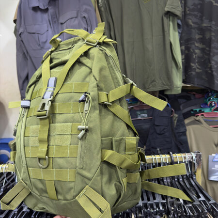 Durable Outdoor Tactical Backpack – Multipurpose Hiking & Travel Bag (Green)