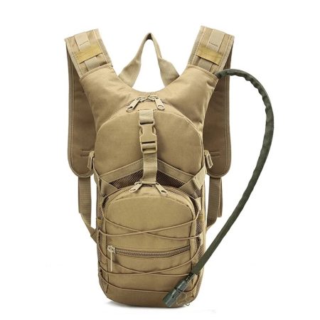 Lightweight Hydration Water Bag 3L Camel Backpack - Brown