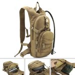 Lightweight Hydration Water Bag 3L Camel Backpack - Brown