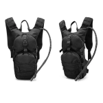 Lightweight Hydration Water Bag 3L Camel Backpack – Black