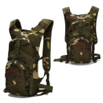 Lightweight Hydration Water Bag 3L Camel Backpack – Woodland Camo