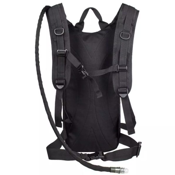 Lightweight Hydration Water Bag 3L Camel Backpack - Black