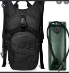 Lightweight Hydration Water Bag 3L Camel Backpack – Black