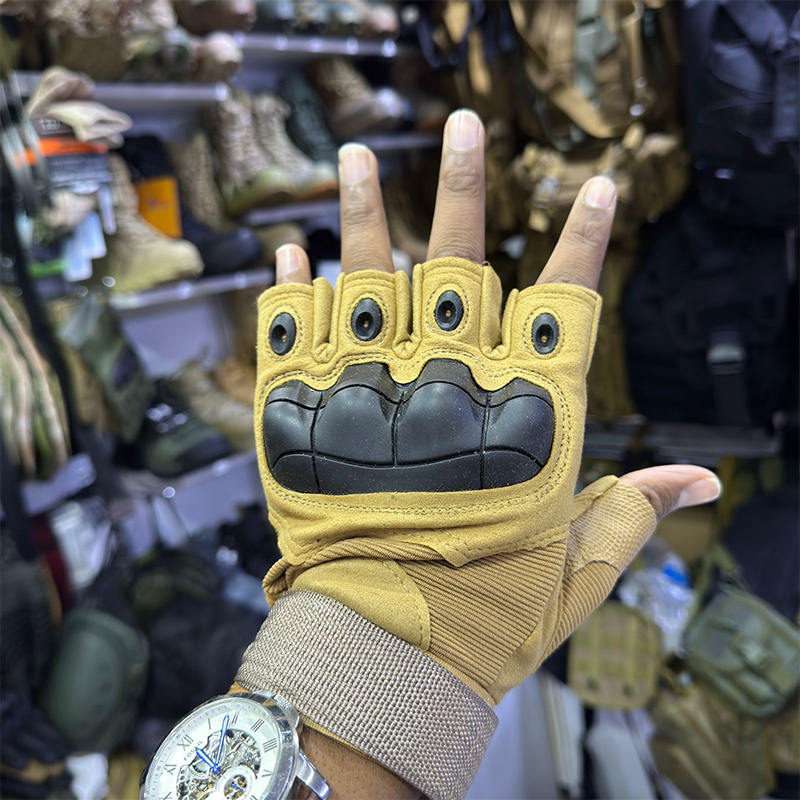 Hiking-Half-Finger-Gloves