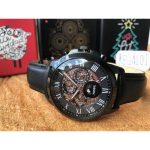 Fossil ME3138 Grant Sport Automatic Black Leather Watch