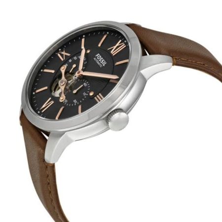 FOSSIL ME3061 Townsman Automatic Leather Watch Brown