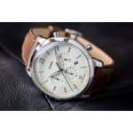 Fossil FS5380 Neutra Chronograph Brown Leather Watch