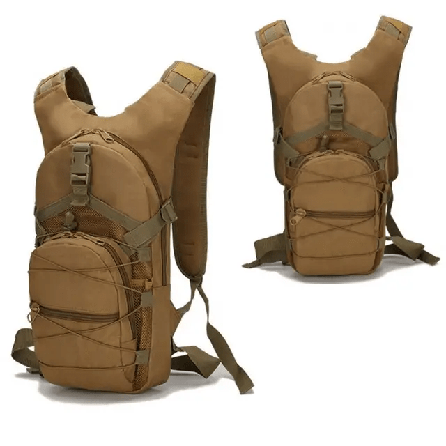 brown-hydration-lightweight-water-backpack Brown hydration water bag 3L camel backpack