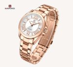 NAVIFORCE NF5037 Brand Ladies Waterproof Stainless Steel Wristwatch