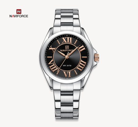 NAVIFORCE NF5037 Brand Ladies Waterproof Stainless Steel Wristwatch