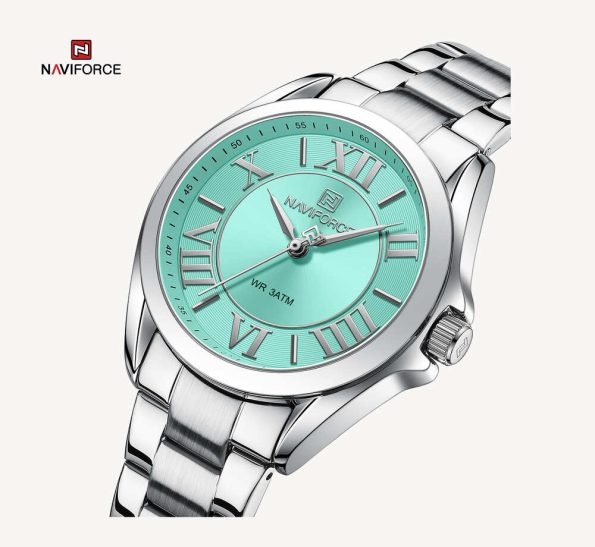 NAVIFORCE NF5037 Brand Ladies Waterproof Stainless Steel Wristwatch