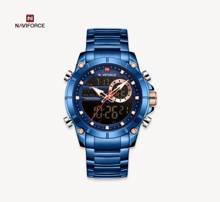 NAVIFORCE NF9163 Men Fashion Quartz Chronograph Wristwatch