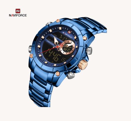 NAVIFORCE NF9163 Men Fashion Quartz Chronograph Wristwatch