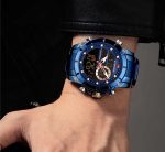 NAVIFORCE NF9163 Men Fashion Quartz Chronograph Wristwatch