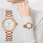 Naviforce Women’s Watch NF5021 Rose Gold Fashion Stainless Steel