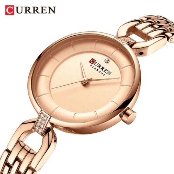 CURREN 9052 Quartz Elegant Ladies Stainless Steel Watch