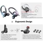 R200 9D Stereo Wireless Ear-hook Waterproof Sports Headphones