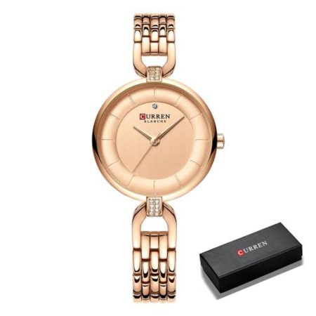 CURREN 9052 Quartz Elegant Ladies Stainless Steel Watch