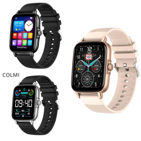 COLMI P30 Heart Rate,BP,100+ Sports Modes Bluetooth Call Smartwatch