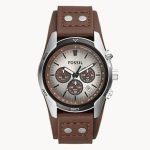 Fossil CH2565 Men’s Coachman Casual Cuff Quartz Watch