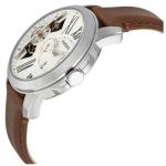 Fossil Men’s ME1144 Grant Twist Multifunction Leather Watch