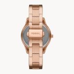 Fossil ES5106 Stella Sport Analog Rose Gold Dial Women’s Watch