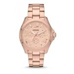 Fossil AM4511 Cecile Multifunction Rose Gold-Tone Watch For Women