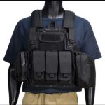 Outdoor Tactical Vest CS Field Training Equipment Men’s Vest Black