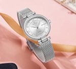 Naviforce Women’s Watch NF5019 Silver Strap Top Brand Fashion Stainless Steel