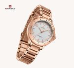 Naviforce Women’s Watch NF5021 Rose Gold Fashion Stainless Steel