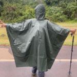 Outdoor Impermeable Raincoat Hooded Poncho
