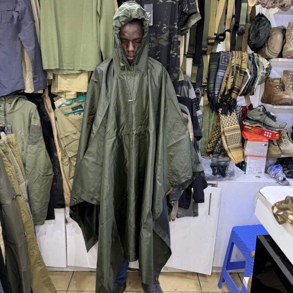 Outdoor Impermeable Raincoat Hooded Poncho
