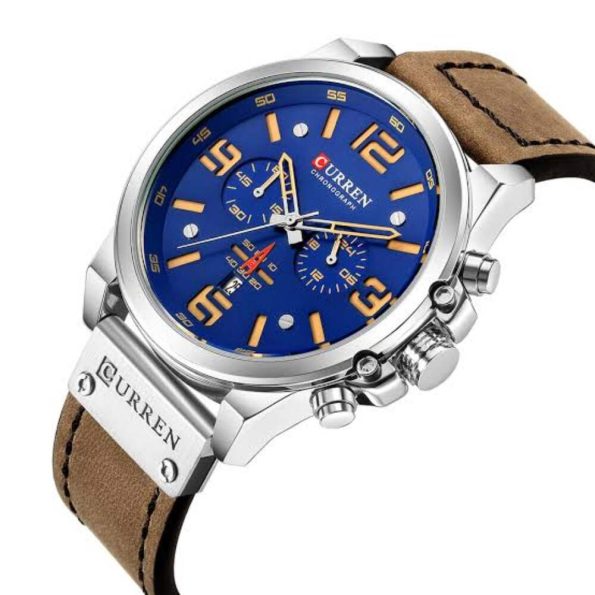 CURREN 8314 Fashion Quartz Men Casual Date Business Wristwatch