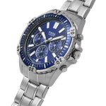 Fossil FS5623 Garrett Men’s Blue Dial Stainless Steel Analog Watch