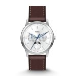 Fossil FS5905 Men’s Chronograph Watch with Genuine Leather Band