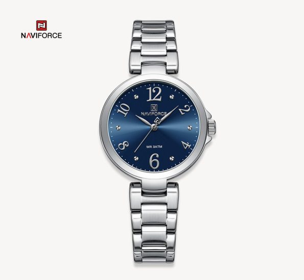 NAVIFORCE NF5031 Fashion Luxury Stainless Steel Bracelet Waterproof Wristwatch